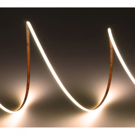 Лента светодиодная ELFLED 480COB диодов, 24В, 5м, ширина 3мм, белый теплый 2800-3300К ELFLED-480COB-3-ww3K-24