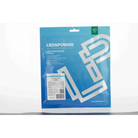 Светодиодная лента LEDS POWER 2835 176/м (16Вт/м) 24В холодная, серия ПРО125 008981 Светодиодная лента LEDS POWER 2835 176/м (16Вт/м) 24В холодная, серия ПРО125 008981