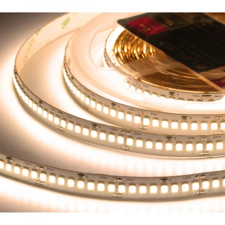 Лента светодиодная ELFLED PRO140, 240/м (2835), 24В, 22Вт/м, 30м, белый теплый 2800-3300К ELFLED-24240-PRO140ww30