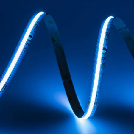 Лента светодиодная ELFLED 720COB диодов, 24В, 5м, ширина 10мм, RGB+IC (WS2811) ELFLED-720COB-10-RGBF-24