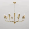 Подвесная люстра Eurosvet Rhyton 60167/8 латунь
