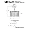 Люстра подвесная Citilux Джейн CL306141 Люстра подвесная Citilux Джейн CL306141