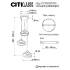 Подвесной светильник Citilux CL719031 Подвесной светильник Citilux CL719031