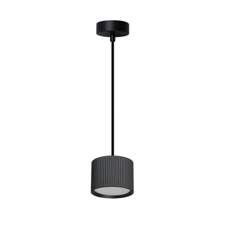 Светильник потолочный Feron Barrel HL4588 ARIA  levitation 12W, 230V, GX53, черный, на подвесе 1,7 м