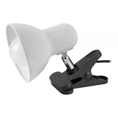 Светильник General GTL-048 железный на прищепке белый (глянец) е27 (1/40)