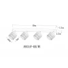 Спот Arte Lamp Atria A8031PL-4BK