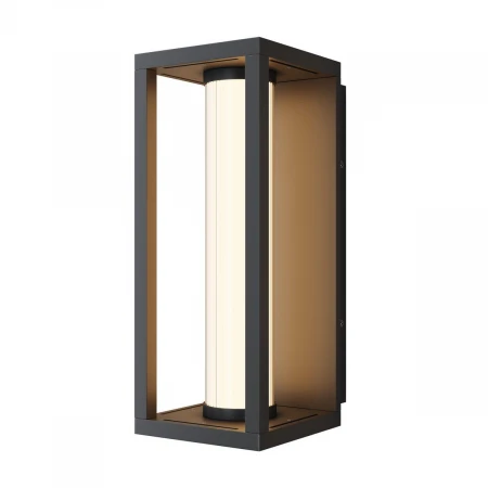 Уличный настенный светодиодный светильник Maytoni Outdoor Expo O480WL-L12B3K