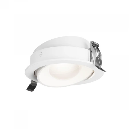 Встраиваемый светодиодный светильник Maytoni Technical Downlight Lens DL105-12W3K-W