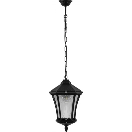 Светильник садово-парковый Feron PL4034 восьмигранный на цепочке 60W 230V E27, черный