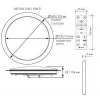 Управляемый светодиодный светильник SATURN 60W RGB R-470-SHINY/WHITE-220-IP44 /2019 Maysun с пультом ДУ Управляемый светодиодный светильник SATURN 60W RGB R-470-SHINY/WHITE-220-IP44 /2019 Maysun с пультом ДУ