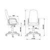 Кресло компьютерное CH-808AXSN/#B Кресло компьютерное CH-808AXSN/#B