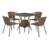 Набор уличный T197BT/Y137C-W56 Light brown (4+1)
