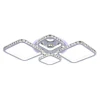 Светодиодная люстра 8010/2+2 CHR Светодиодная люстра 8010/2+2 CHR