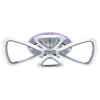 Светодиодная люстра 10007/2+2 CHR Светодиодная люстра 10007/2+2 CHR