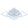 Светодиодная люстра 8850/8 WHT Светодиодная люстра 8850/8 WHT