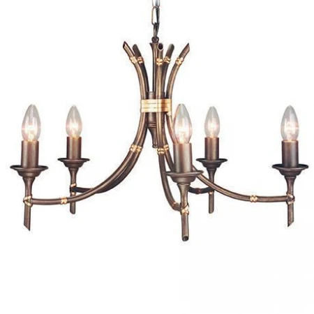 Люстра Elstead Lighting BB5 BRZ PATINA BAMBOO