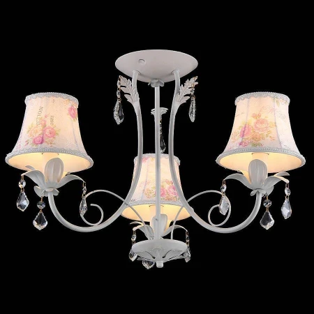 Люстра Natali Kovaltseva 75000-3C WHITE COMO