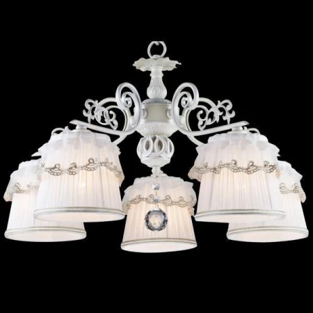 Люстра Natali Kovaltseva 11385/5C GOLDEN WHITE TATIANA