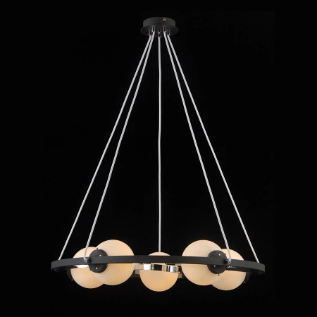 Светильник Natali Kovaltseva SPHERE 81020-5C SATIN BLACK SPHERE