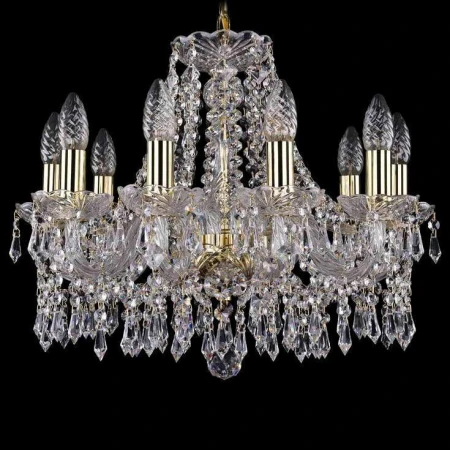 Хрустальная люстра Bohemia Ivele Crystal 1403/10/160/G