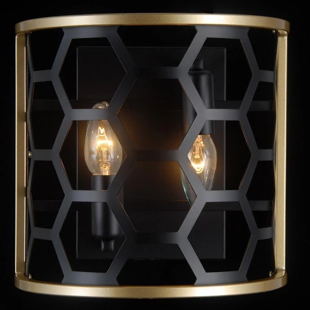 Бра Natali Kovaltseva VALENCIA 81059-2W MATT BLACK VALENCIA