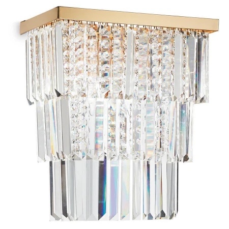 Хрустальное бра Ideal Lux MARTINEZ AP3 ORO