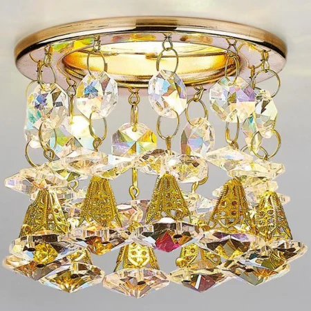 Точечный светильник Ambrella Light K2233 G/PR