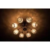 Подвесная люстра Eurosvet 30026/8 античная бронза