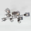 Потолочная люстра Eurosvet Hilari 30165/8 черный жемчуг Потолочная люстра Eurosvet Hilari 30165/8 черный жемчуг