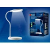 Настольная лампа (UL-00003338) Uniel TLD-553 White/LED/400Lm/4500K/Dimmer/USB