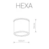 Уличный светильник Nowodvorski Hexa 9565