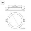 Встраиваемый светодиодный светильник Arlight DL-BL225-24W White 021442 Встраиваемый светодиодный светильник Arlight DL-BL225-24W White 021442
