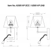 Бра Arte Lamp Elba A2581AP-2AB Бра Arte Lamp Elba A2581AP-2AB