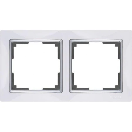 Рамка на 2 поста snabb белый
