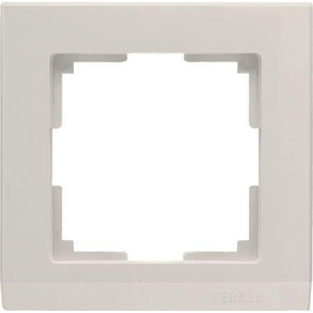 Рамка на 1 пост stark слоновая кость